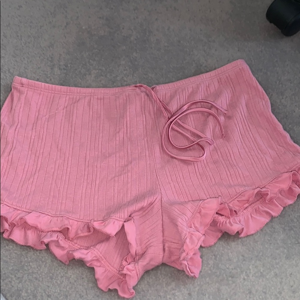 victoria’s secret pink soft shorts!